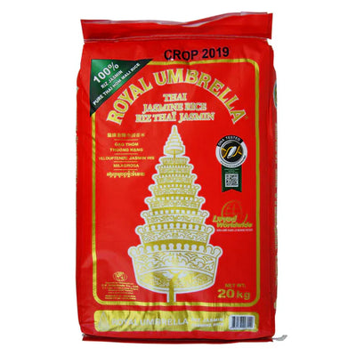 Royal Umbrella Thai Jasmine Rice 20kg