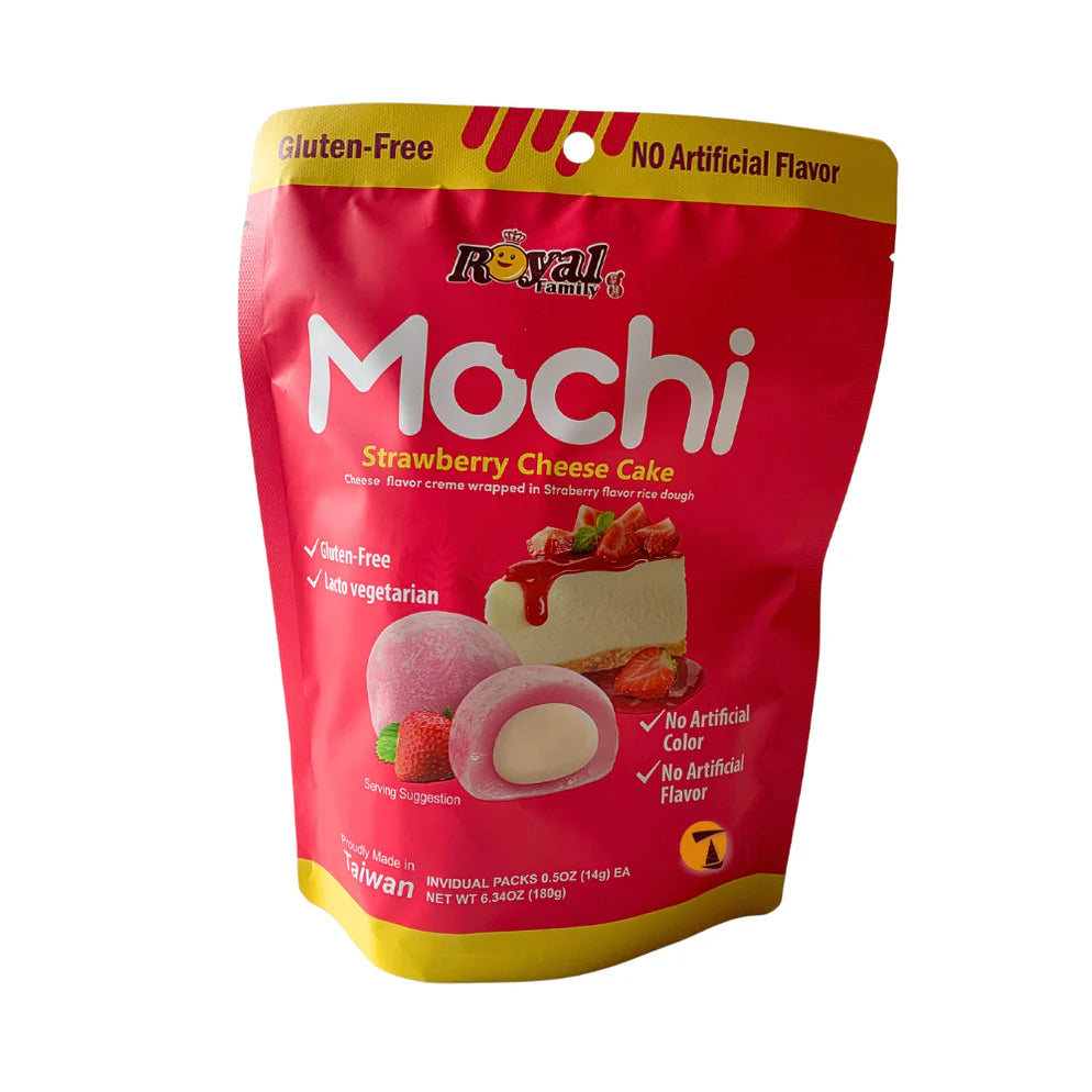 Royal Family Strawberry Cheesecake Mochi 180g