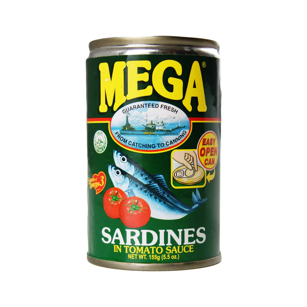 Mega Sardines in Tomato Sauce 155g