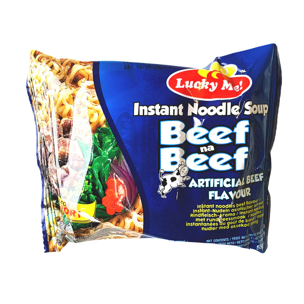 Lucky Me Beef Instant Noodles - 70g