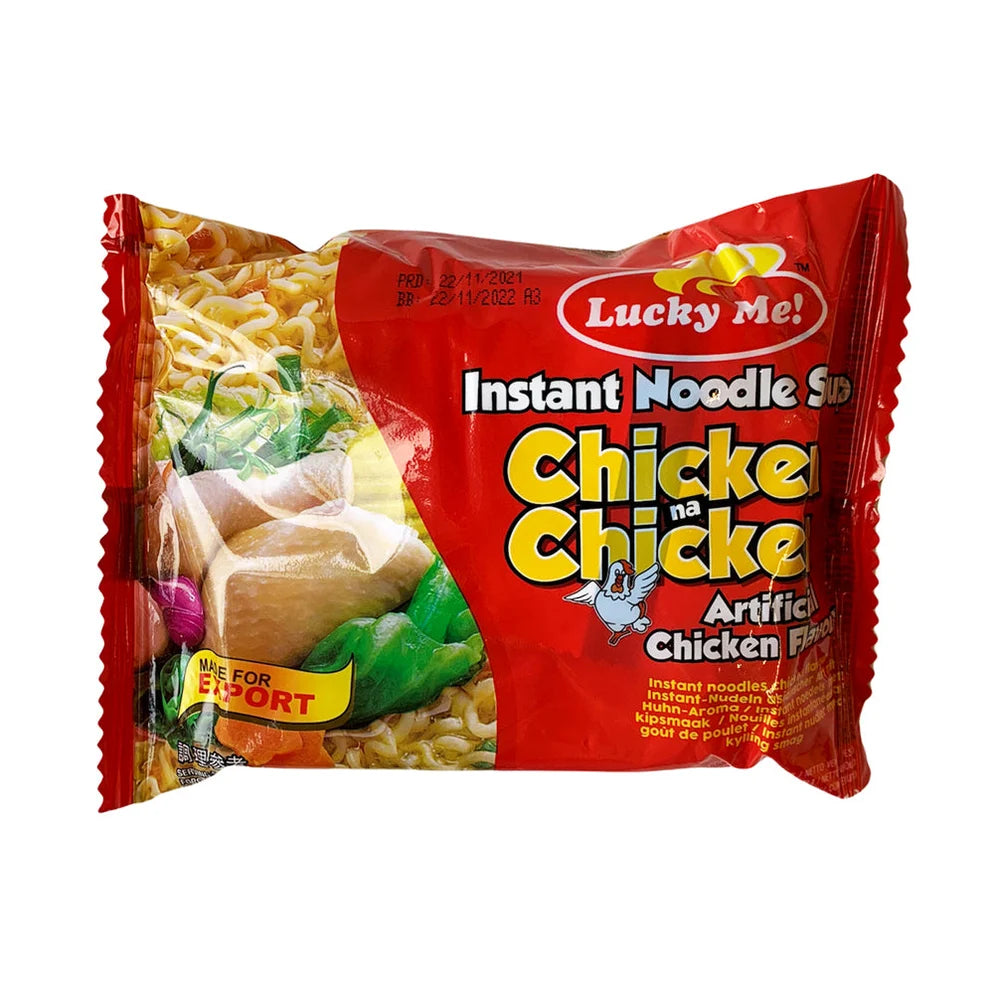 Lucky Me Chicken Flavour Instant Noodles - 70g