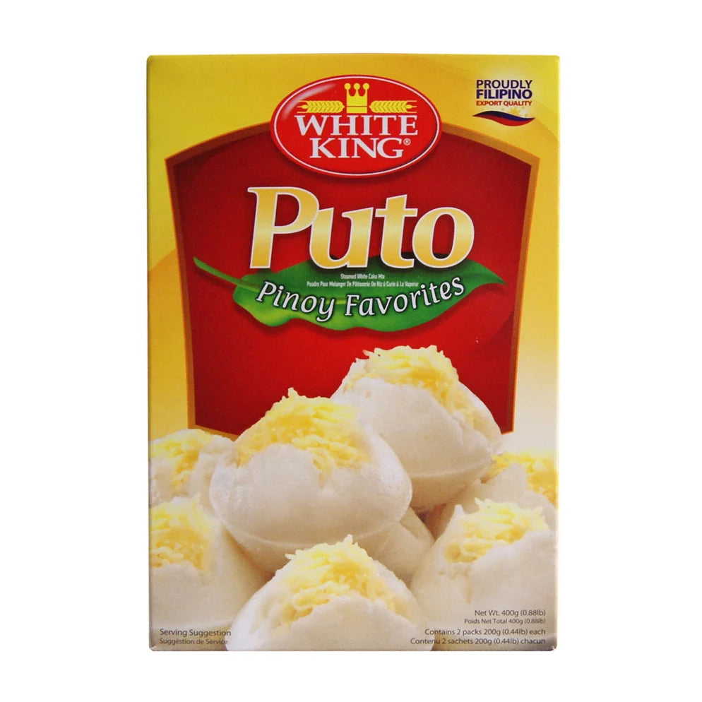 White King Puto Steamed White Cake Mix - 400g