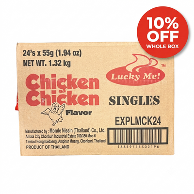 Lucky Me Chicken Flavour Instant Noodles - 24 Packets 10% off a full case